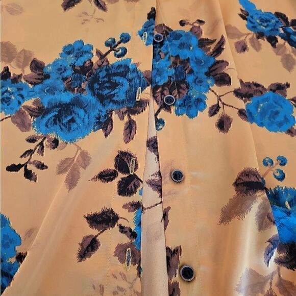 Zara Women's XL Button Up Blouse Date Night and Vacation Worthy! - Picture 3 of 6